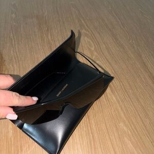 Saint Laurent Sleek Black Sunglasses